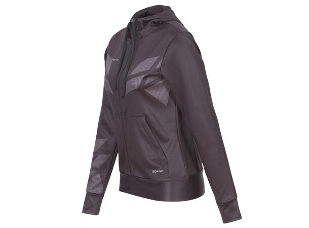 FIBRA Sync Hood Zip W Sort XS Hettejakke med børstet innside 