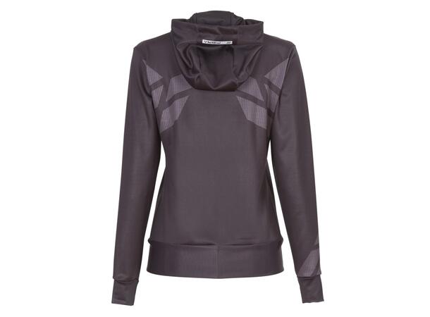 FIBRA Sync Hood Zip W Sort XS Hettejakke med børstet innside 