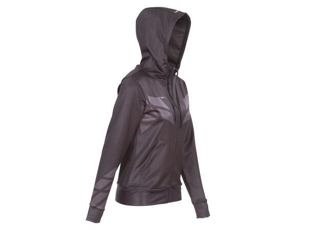 FIBRA Sync Hood Zip W Sort XS Hettejakke med børstet innside 