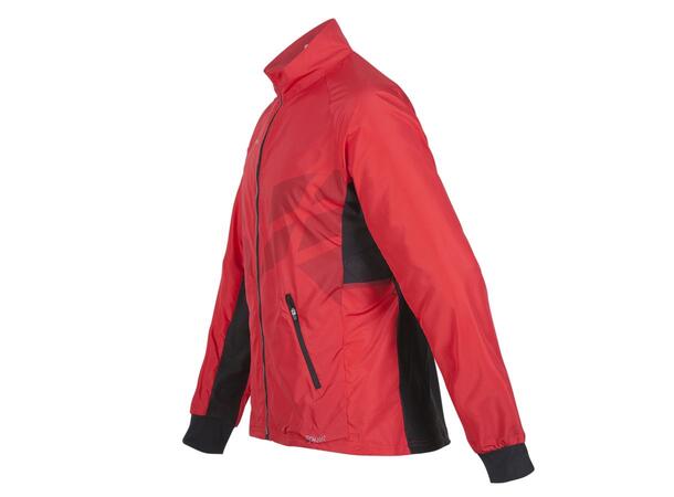 FIBRA Sync Trn Jacket Warm Rød S Treningsjakke med børstet innside