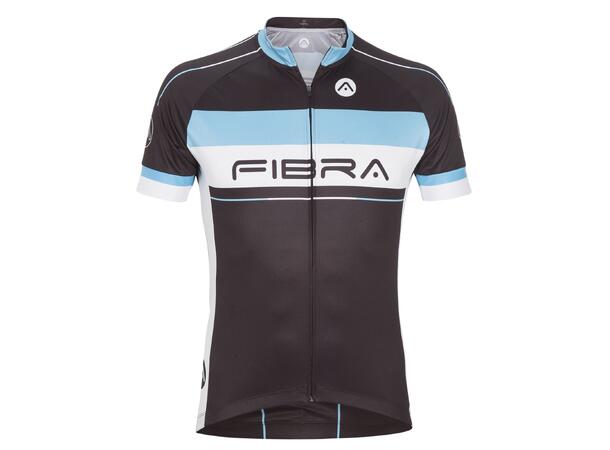 FIBRA Elite Bike Ss Jersey Sort M Sykkeltrøye i pustende stretch 