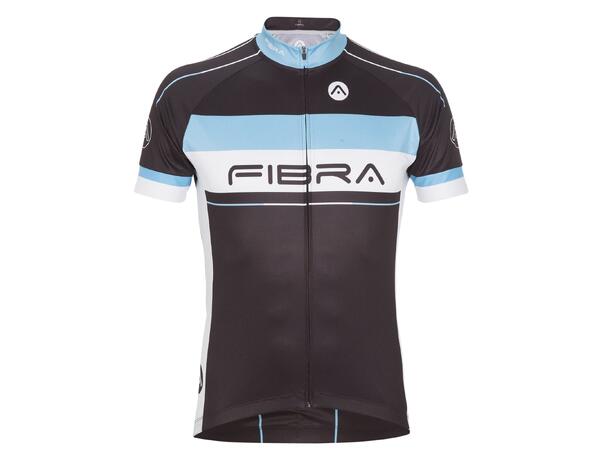 FIBRA Elite Bike Ss Jersey Sort M Sykkeltrøye i pustende stretch 