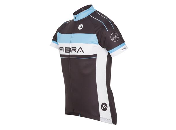 FIBRA Elite Bike Ss Jersey Sort M Sykkeltrøye i pustende stretch 