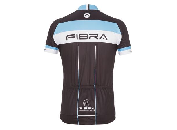 FIBRA Elite Bike Ss Jersey Sort M Sykkeltrøye i pustende stretch 