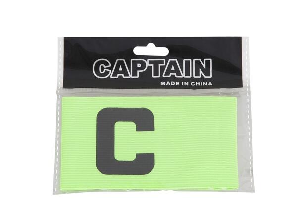 PROLINE Captain Armband Neongrønn OS Elastisk kapteinsbind