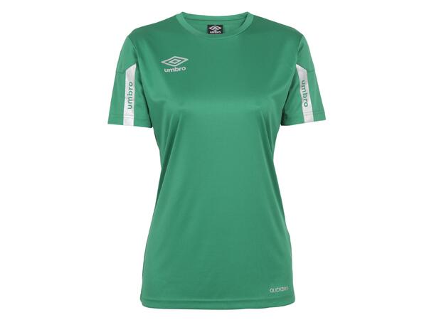 UMBRO Core SS Jersey W Grønn 34 Teknisk kortermet spillertrøye 