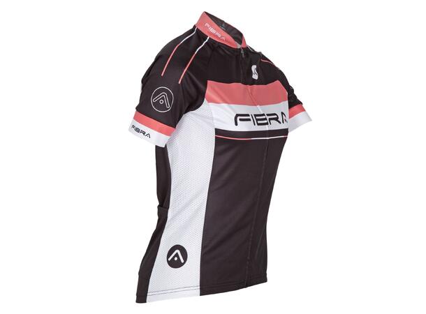 FIBRA Elite Bike SS Jersey W Sort XS Sykkeltrøye i pustende stretch 
