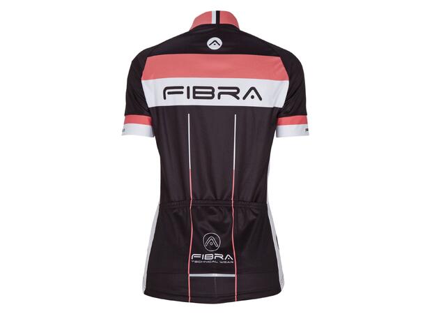 FIBRA Elite Bike SS Jersey W Sort XS Sykkeltrøye i pustende stretch 