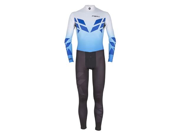FIBRA Sync Ski Racesuit Lys blå 3XL Genial konkurransedress 