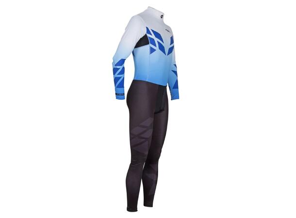 FIBRA Sync Ski Racesuit Lys blå 3XL Genial konkurransedress 