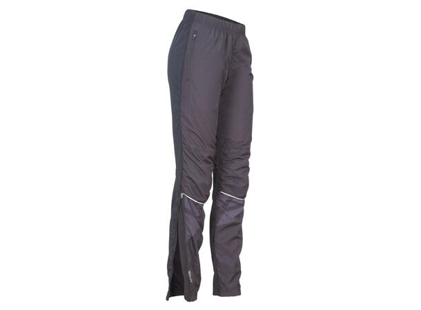 FIBRA Sync Trn Pant W Sort L Praktisk vindtett bukse med stretch 