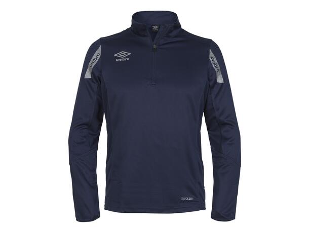 UMBRO Core Sweat Half Zip Marine XXL Treningsgenser i teknisk kvalitet 