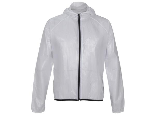 FIBRA Elite Bike Rain Jacket Hvit S Regnjakke for syklister 