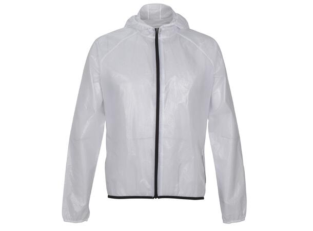 FIBRA Elite Bike Rain Jacket Hvit S Regnjakke for syklister 