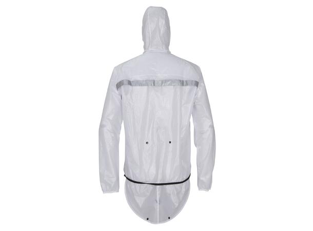 FIBRA Elite Bike Rain Jacket Hvit S Regnjakke for syklister 