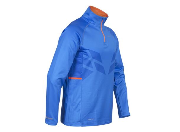 FIBRA Sync Half Zip Blå S Komfortabel Half ZIP 