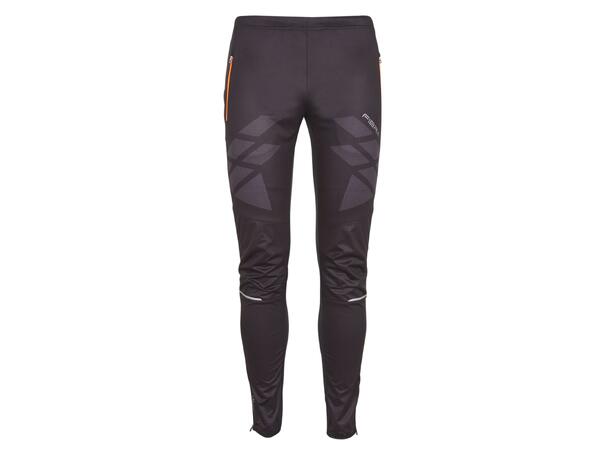 FIBRA Sync Hybrid Pant Jr Sort 128 Praktisk vindtett bukse med stretch 