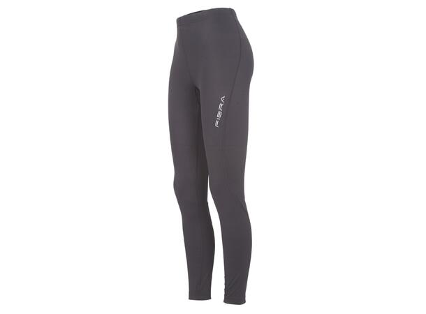 FIBRA Sync Long Tights W Sort XS Lang tights med lett kompresjon 