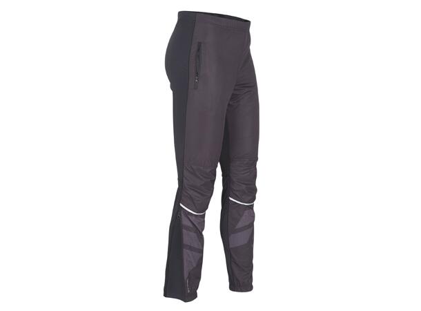 FIBRA Sync Trn Pant Warm Jr Sort 128 Fôret vindtett bukse med stretch 