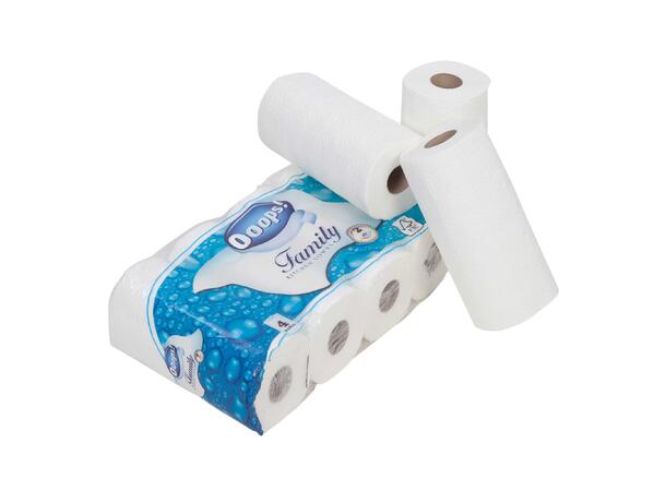Ooops! Tørkepapir - 1 Pall (15 sekker) Tjen opptil kr 1.950,- pr.pall 