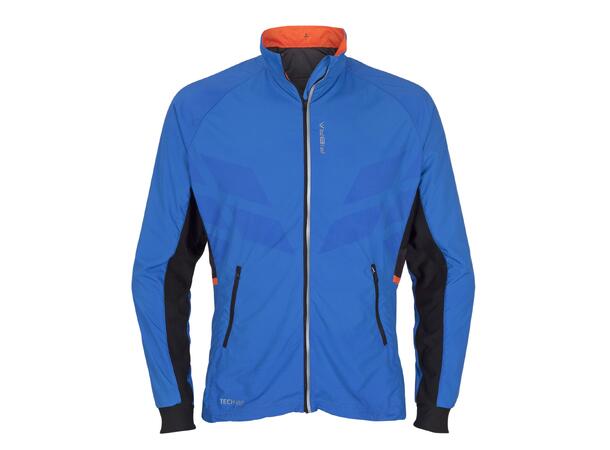 FIBRA Sync Trn Jacket Warm Blå M Treningsjakke med børstet innside