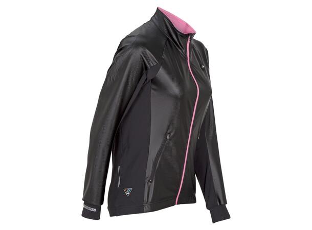 FIBRA Xtrm Jacket W Sort XS Lett og vindtett damejakke 
