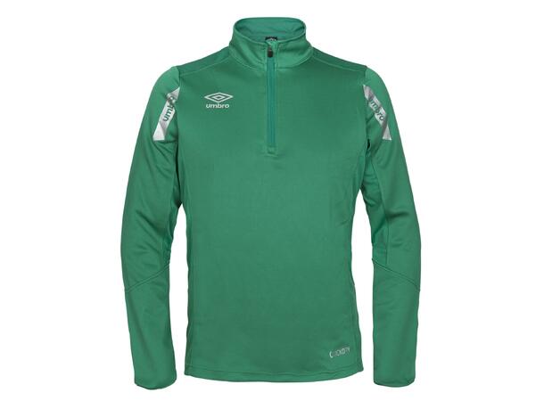 UMBRO Core Sweat Half Zip Grønn XXL Treningsgenser i teknisk kvalitet 
