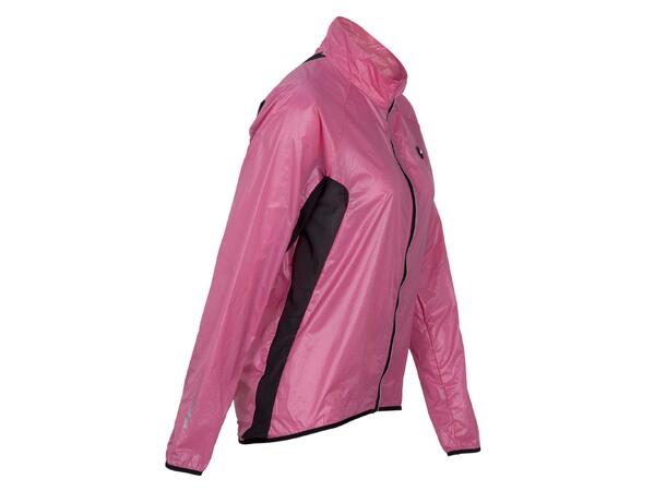 FIBRA Xtrm Wind Pack Jacket W Rosa L Vind og vanntett jakke