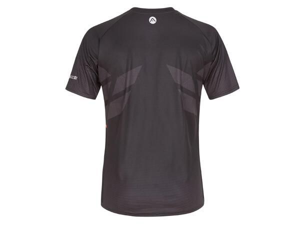 FIBRA Sync Tee Sort XL Lett komfortabel T-skjorte