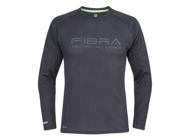 FIBRA Xtrm Tee LS Sort S Lett og luftig langermet trøye 