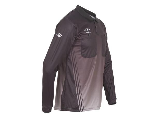 UMBRO Collina Referee LS Jsy Sort XL Teknisk, langermet dommertrøye 