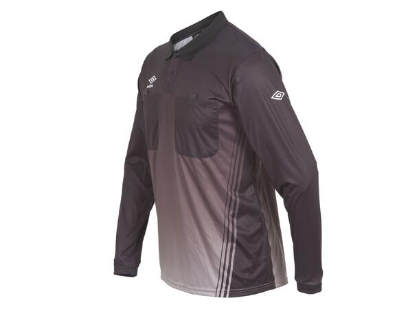 UMBRO Collina Referee LS Jsy Sort XL Teknisk, langermet dommertrøye 