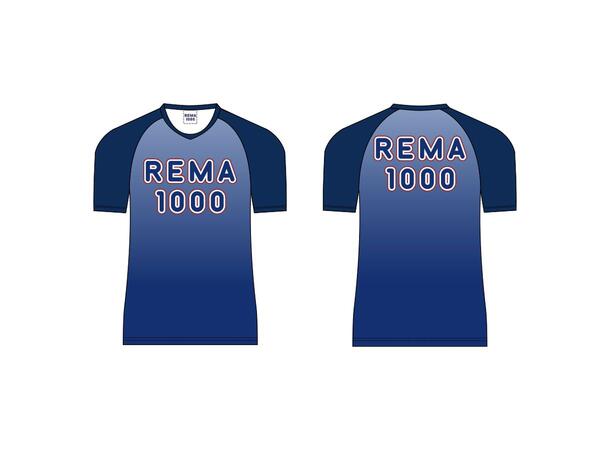 REMA 1000 Trøye 18 Blå S Sublimert REMA 1000 trøye til voksen 