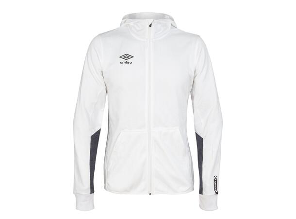 UMBRO Core Tech Hood Zip 19 Hvit XL Treningsjakke med hette i polyester