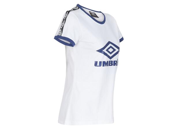 UMBRO Core X Legend Tee W Hvit 36 T-skjorte til dame i bomull 