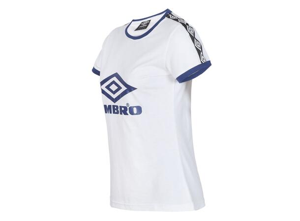 UMBRO Core X Legend Tee W Hvit 36 T-skjorte til dame i bomull 