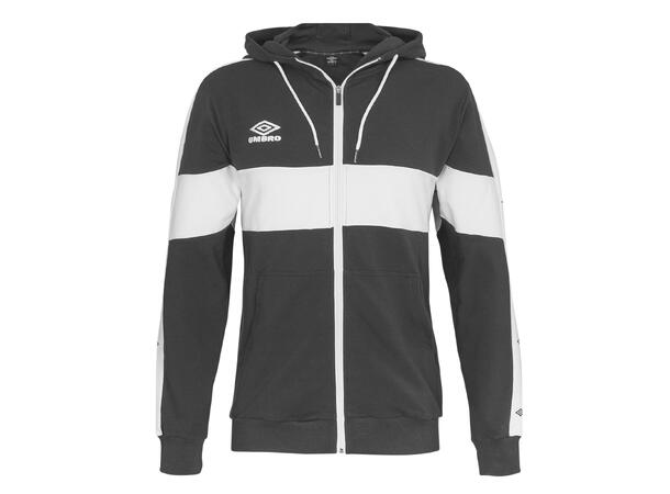 UMBRO Core X Hood Jacket J Sort 140 Hettejakke i bomull 
