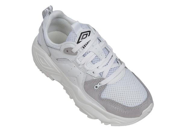 UMBRO Runner Sneaker Hvit/Hvit 45 Bumpy joggesko med kraftig såle
