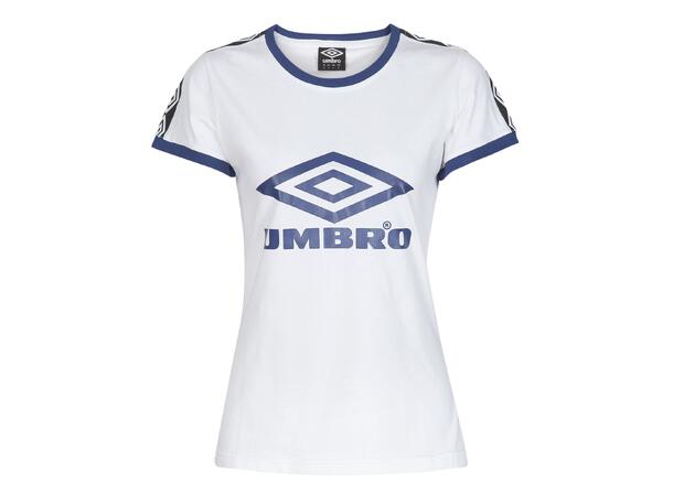 UMBRO Core X Legend Tee W Hvit 38 T-skjorte til dame i bomull