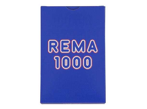 REMA 1000 kortstokk Spillekort med REMA 1000 logo