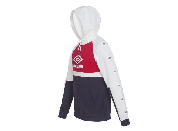 UMBRO Core X Hoodie jr Hvit 164 Hettegenser med lomme 