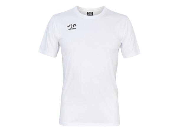 UMBRO Kvik Halden Core Poly Tee Hvit SR Kvik Halden FK Trenings T-Shirt Voksen 