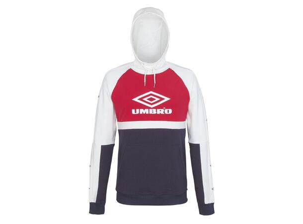 UMBRO Core X Hoodie jr Hvit 140 Hettegenser med lomme 