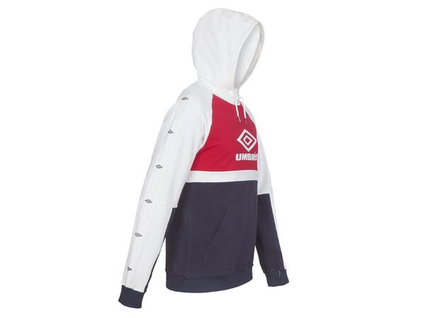 UMBRO Core X Hoodie jr Hvit 140 Hettegenser med lomme 