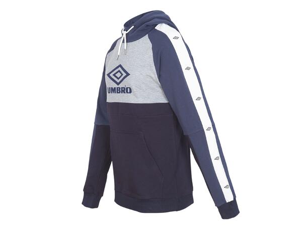 UMBRO Core X Hoodie jr Marine 140 Hettegenser med lomme 