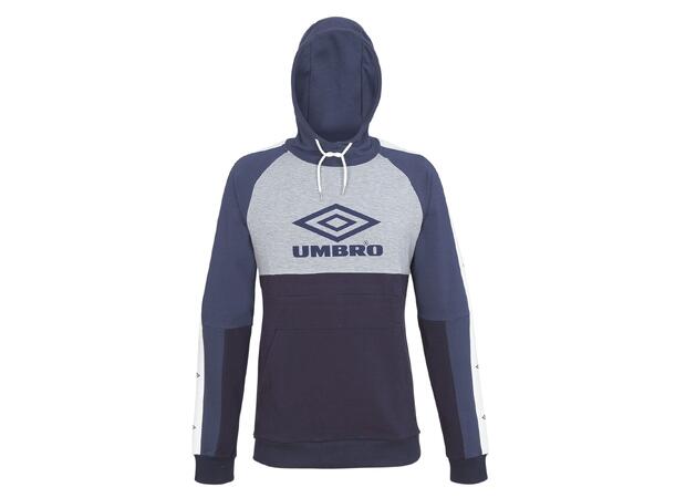 UMBRO Core X Hoodie jr Marine 140 Hettegenser med lomme 