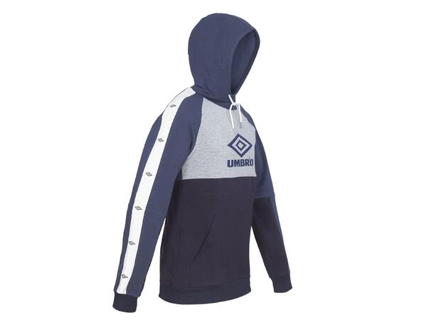 UMBRO Core X Hoodie jr Marine 140 Hettegenser med lomme 