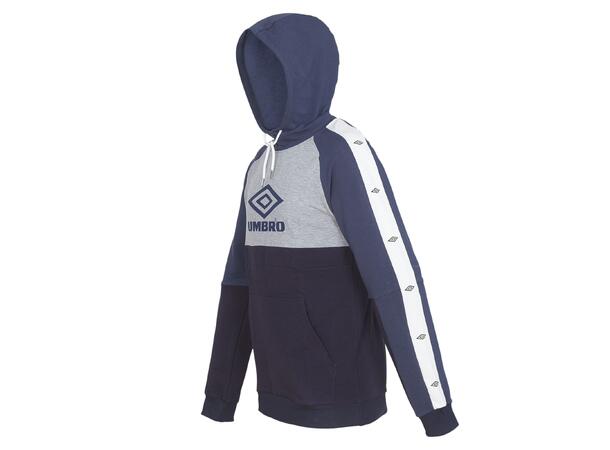 UMBRO Core X Hoodie jr Marine 140 Hettegenser med lomme 
