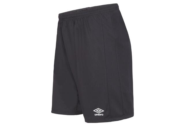UMBRO FW Knit Shorts Sort M Behagelig shorts i  microstoff kvalitet