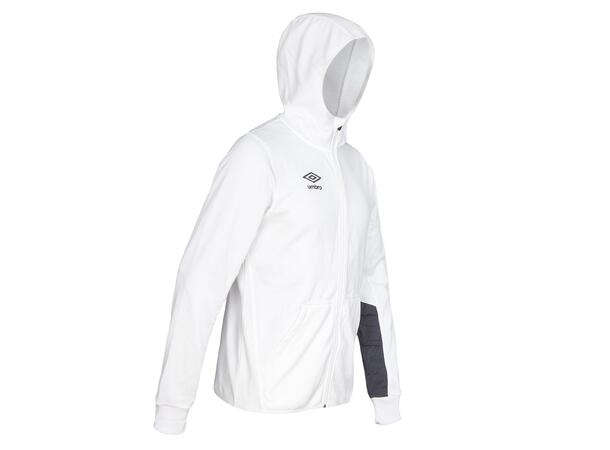 UMBRO Core Tech Hood Zip 19 Hvit 3XL Treningsjakke med hette i polyester